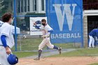 Baseball vs CGA  Wheaton College Baseball vs Coast Guard Academy during game two of the NEWMAC semi-finals playoffs. - (Photo by Keith Nordstrom) : Wheaton, baseball, NEWMAC